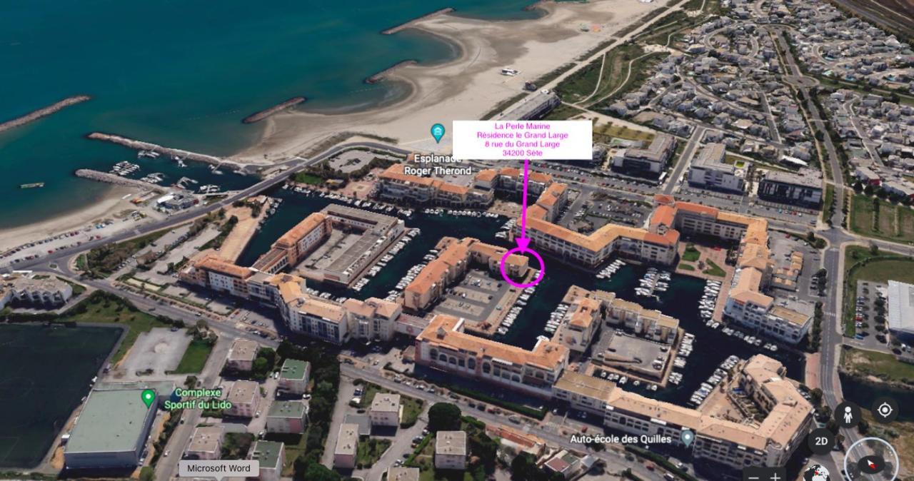 La Perle Marine, Cosy Et Renove, 200 M De La Plage, 1 Chambre, Parking Et Wifi 塞特港 外观 照片
