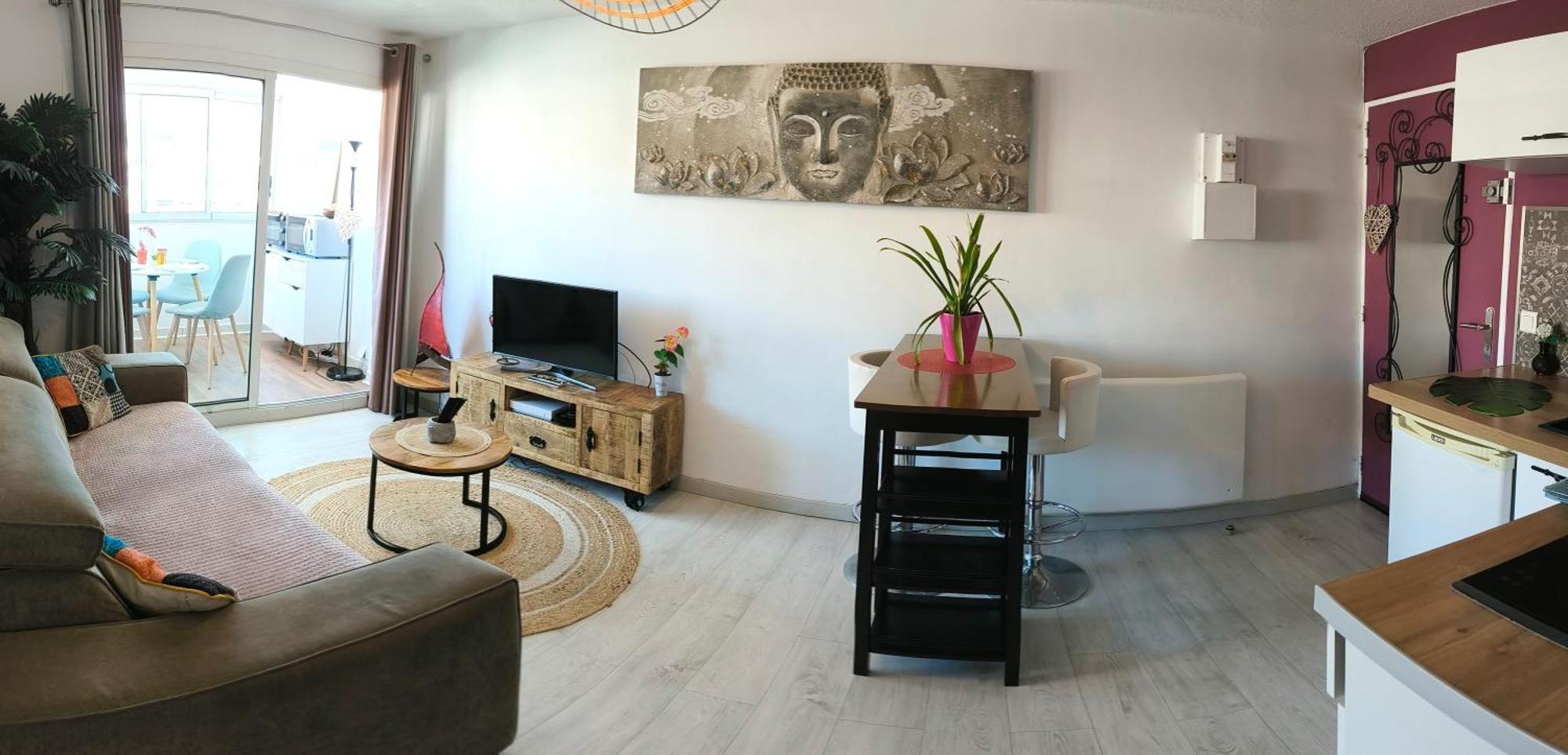 La Perle Marine, Cosy Et Renove, 200 M De La Plage, 1 Chambre, Parking Et Wifi 塞特港 外观 照片